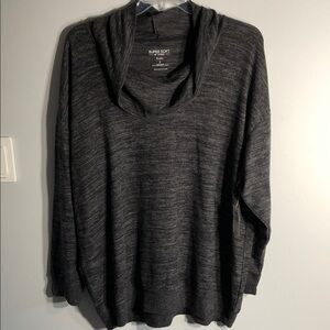 NWT Torrid Charcoal Cowl Neck Sweater